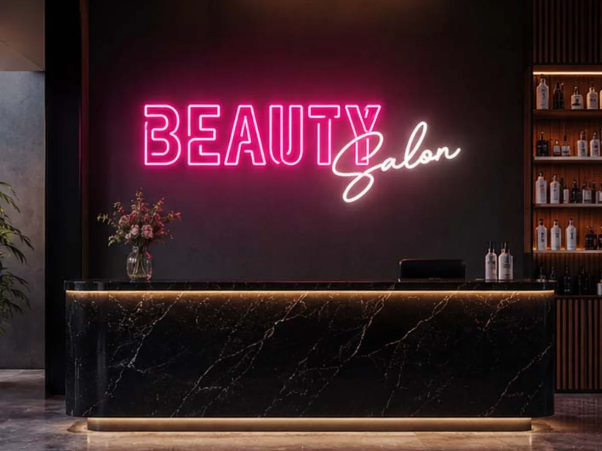 Beauty Salon Neon Sign | Salon Signage