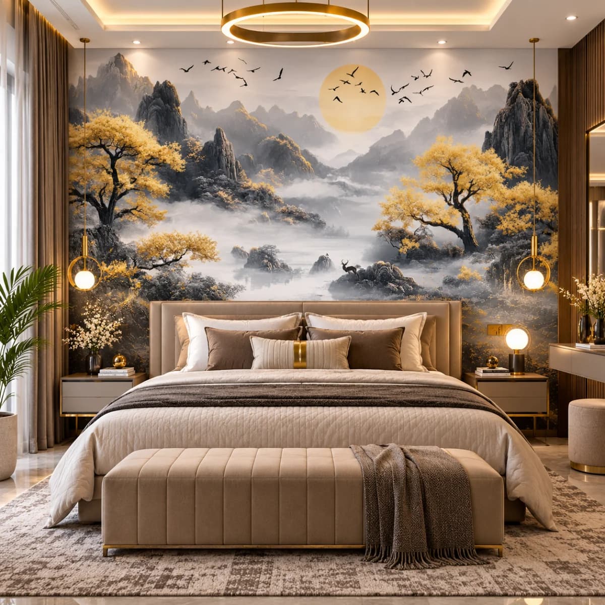 Mountain Serenity – Luxury Nature Wallpaper